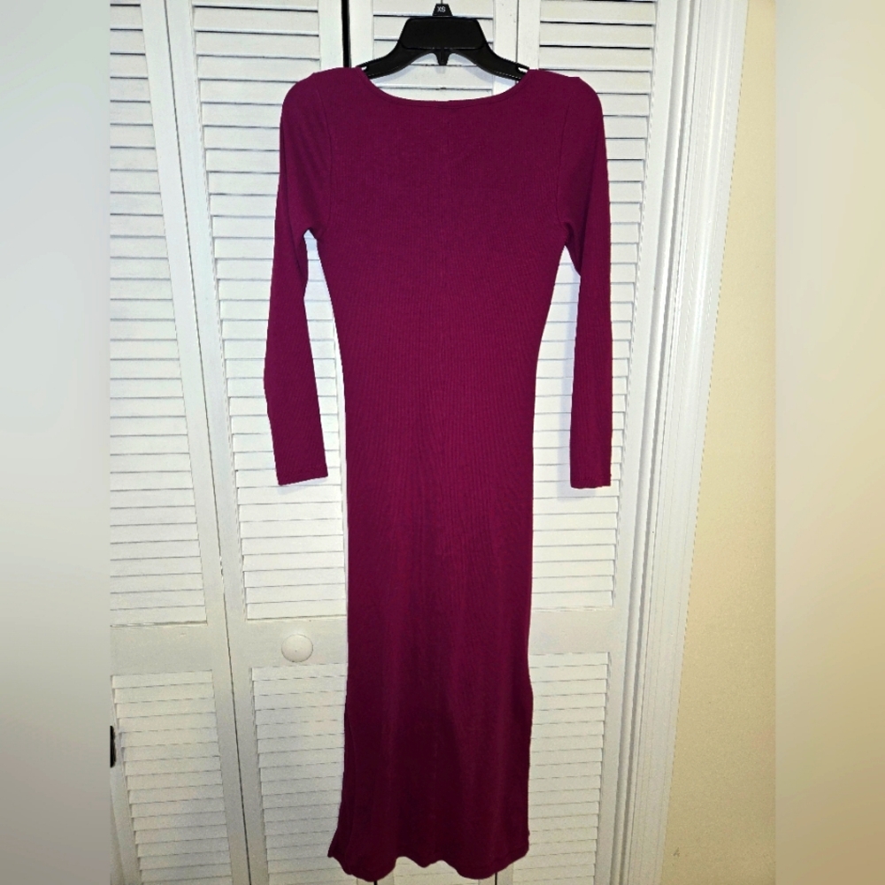 Old Navy Women's M Maternity Henley Bodycon Dress - Picture 8 of 11